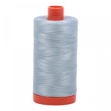 Load image into Gallery viewer, #threadAurifilKnotty Quiltershades of blue and turquoise - aurifil- Mako 50wt 1422ydsA1050-2847bright grey blue12# - Knotty Quilter
