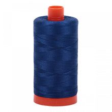 Load image into Gallery viewer, #threadAurifilKnotty Quiltershades of blue and turquoise - aurifil- Mako 50wt 1422ydsA1050-2780dark delft blue7# - Knotty Quilter