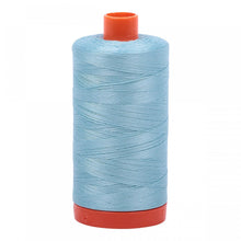 Load image into Gallery viewer, #threadAurifilKnotty Quiltershades of blue and turquoise - aurifil- Mako 50wt 1422ydsA1050-2805light grey turquoise10# - Knotty Quilter