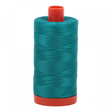 Load image into Gallery viewer, #threadAurifilKnotty Quiltershades of blue and turquoise - aurifil- Mako 50wt 1422ydsA1050-4093jade13# - Knotty Quilter

