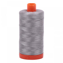 Load image into Gallery viewer, #threadAurifilKnotty Quiltershades of grey and black - aurifil- Mako 50wt 1422ydsA1050-2620stainless steel7# - Knotty Quilter