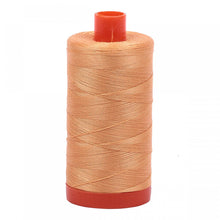 Load image into Gallery viewer, #threadAurifilKnotty Quiltershades of orange - aurifil- Mako 50wt 1422ydsA1050-2214golden honey9# - Knotty Quilter