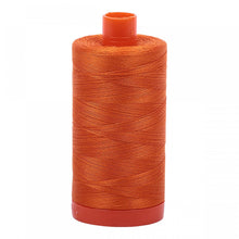 Load image into Gallery viewer, #threadAurifilKnotty Quiltershades of orange - aurifil- Mako 50wt 1422ydsA1050-2150pumpkin1# - Knotty Quilter