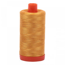 Load image into Gallery viewer, #threadAurifilKnotty Quiltershades of orange - aurifil- Mako 50wt 1422ydsA1050-2140orange mustard3# - Knotty Quilter