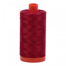 Load image into Gallery viewer, #threadAurifilKnotty Quiltershades of red - aurifil- Mako 50wt 1422ydsA1050-2260red wine5# - Knotty Quilter