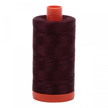 Load image into Gallery viewer, #threadAurifilKnotty Quiltershades of red - aurifil- Mako 50wt 1422ydsA1050-2468dark wine9# - Knotty Quilter