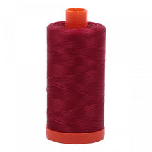 Load image into Gallery viewer, #threadAurifilKnotty Quiltershades of red - aurifil- Mako 50wt 1422ydsA1050-1103burgundy7# - Knotty Quilter