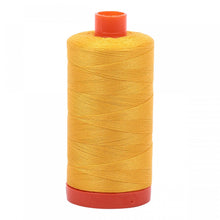 Load image into Gallery viewer, #threadAurifilKnotty Quiltershades of yellow - aurifil- Mako 50wt 1422ydsA1050-2135yellow5# - Knotty Quilter