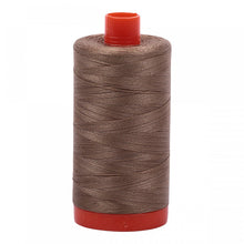 Load image into Gallery viewer, #threadAurifilKnotty Quilterbronzes and browns - aurifil- Mako 50wt 1422ydsA1050-2370sandstone1# - Knotty Quilter
