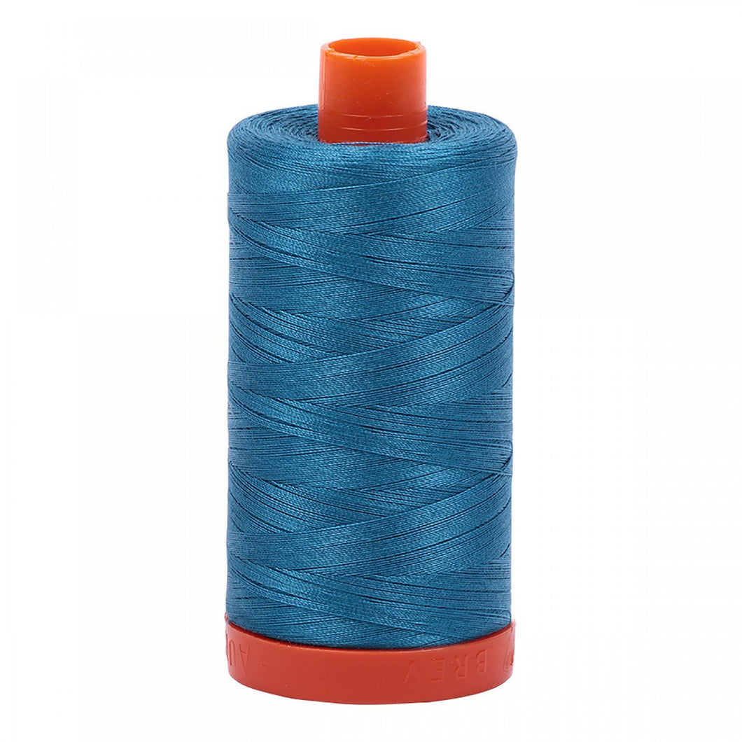 #threadAurifilKnotty Quiltershades of blue and turquoise - aurifil- Mako 50wt 1422ydsA1050-1125medium teal1# - Knotty Quilter
