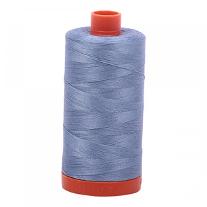 #threadAurifilKnotty Quiltershades of blue and turquoise - aurifil- Mako 50wt 1422ydsA1050-6720slate18# - Knotty Quilter