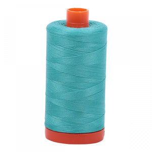 #threadAurifilKnotty Quiltershades of blue and turquoise - aurifil- Mako 50wt 1422ydsA1050-1148light jade2# - Knotty Quilter