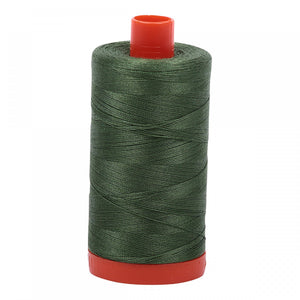 #threadAurifilKnotty Quiltershades of green - aurifil- Mako 50wt 1422ydsA1050-2890very dark green9# - Knotty Quilter