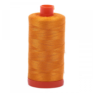 #threadAurifilKnotty Quiltershades of orange - aurifil- Mako 50wt 1422ydsA1050-2145yellow orange5# - Knotty Quilter