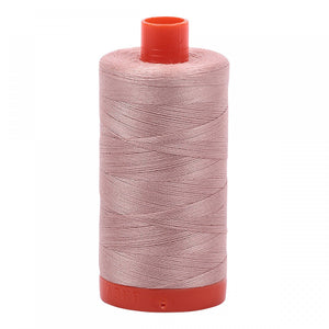 #threadAurifilKnotty Quiltershades of peaches and pinks - aurifil- Mako 50wt 1422ydsA1050-2375antique blush8# - Knotty Quilter