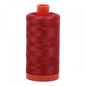 #threadAurifilKnotty Quiltershades of red - aurifil- Mako 50wt 1422ydsA1050-2395pumpkin spice8# - Knotty Quilter