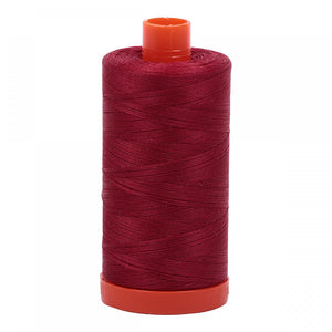 #threadAurifilKnotty Quiltershades of red - aurifil- Mako 50wt 1422ydsA1050-1103burgundy7# - Knotty Quilter