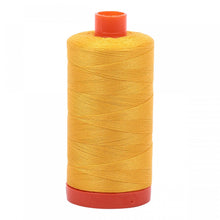 Load image into Gallery viewer, #threadAurifilKnotty Quiltershades of yellow - aurifil- Mako 50wt 1422ydsA1050-2135yellow5# - Knotty Quilter
