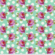 Load image into Gallery viewer, #FabricFreespiritKnotty Quilterwonder painted roses- tula pink curiouser and curiouser1 yard1# - Knotty Quilter

