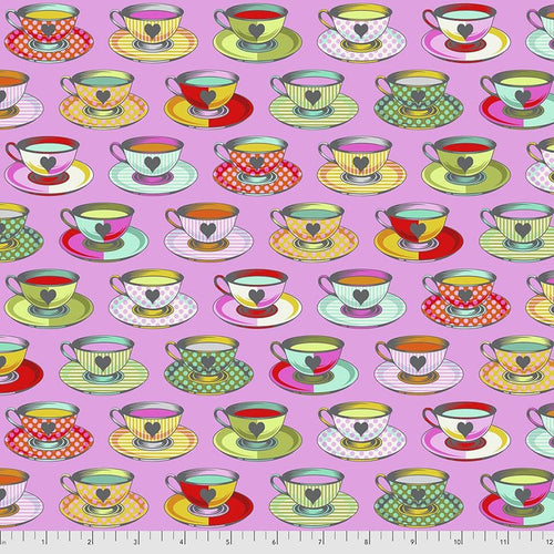 #FabricFreespiritKnotty Quilterwonder tea time - tula pink curiouser and curiouser1 yard1# - Knotty Quilter